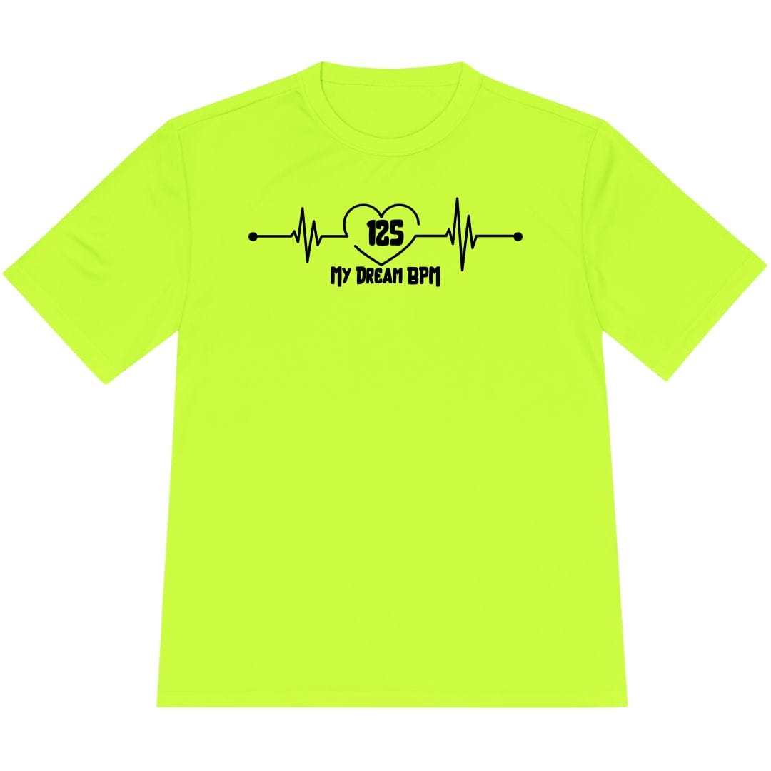 Printify T-Shirt Neon Yellow / XS My Dream 125 BPM T-Shirt / Pro