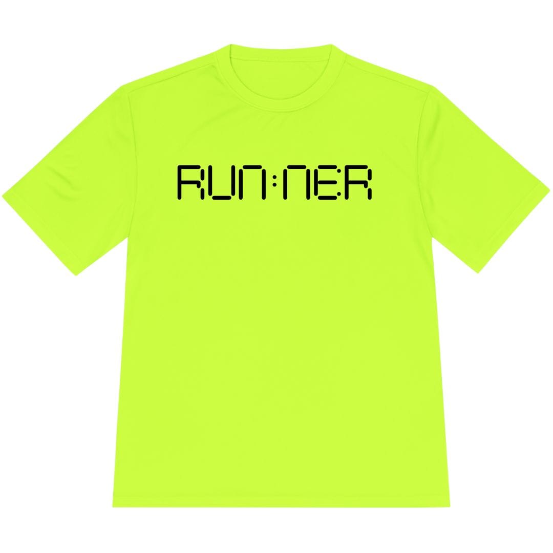 Printify T-Shirt Neon Yellow / XS Runner O'Clock T-shirt / Pro