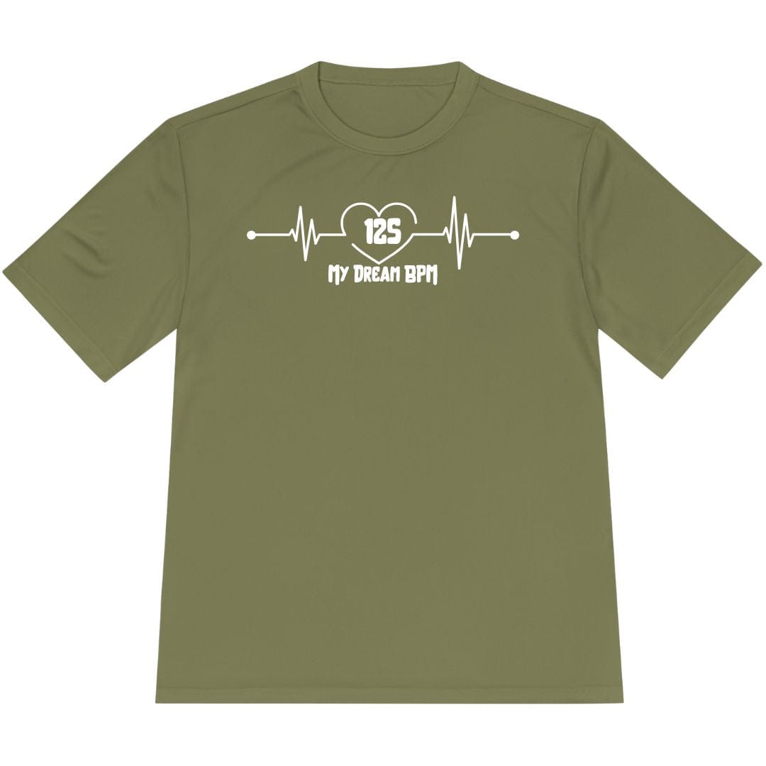 Printify T-Shirt Olive Drab Green / XS My Dream 125 BPM T-Shirt / Pro