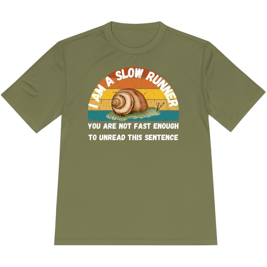 Printify T-Shirt Olive Drab Green / XS Not Fast Enough T-Shirt / Pro