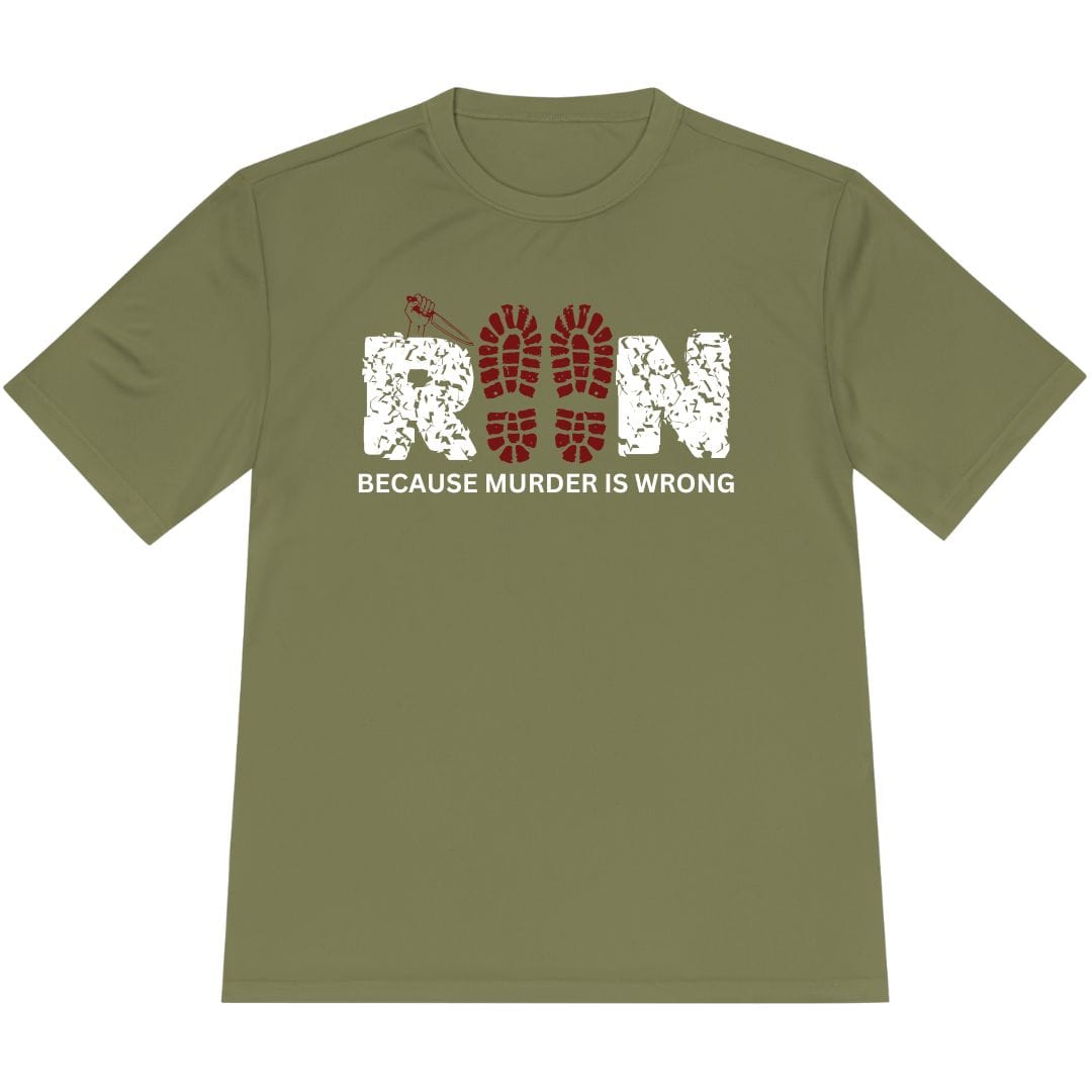 Printify T-Shirt Olive Drab Green / XS Pace or Prison T-Shirt / Pro