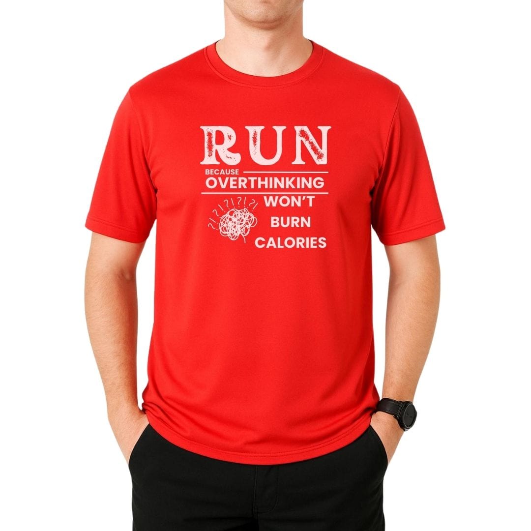Printify T-Shirt Overthinking Won't Burn Calories T-Shirt / Pro