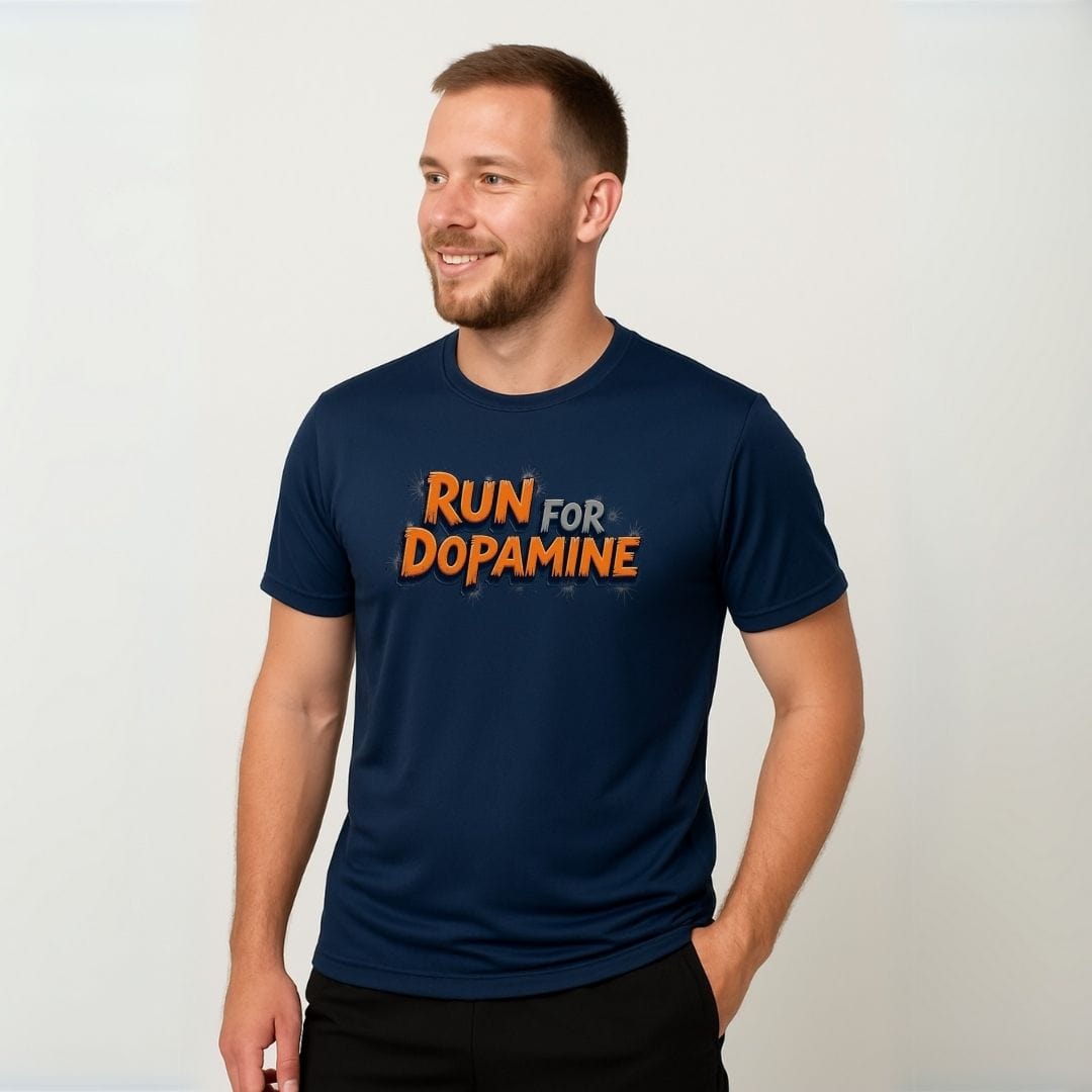 Printify T-Shirt Run For Dopamine T-Shirt / Pro