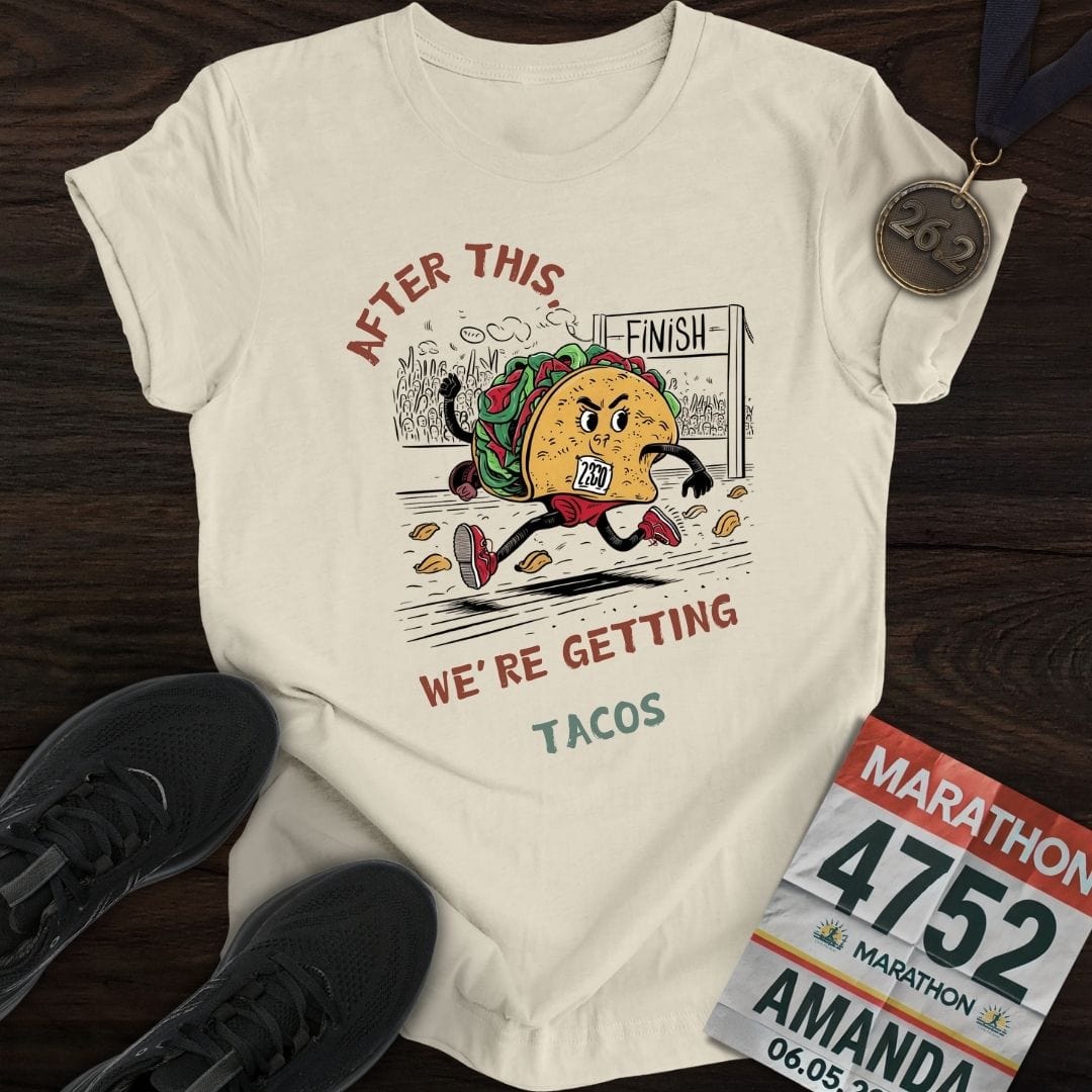 Printify T-Shirt Sand / S Getting Tacos T-Shirt