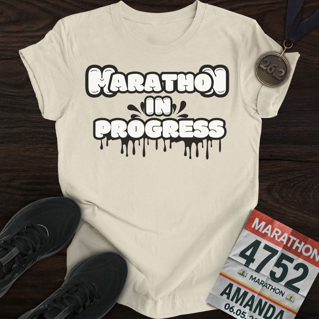 Printify T-Shirt Sand / S In Progress