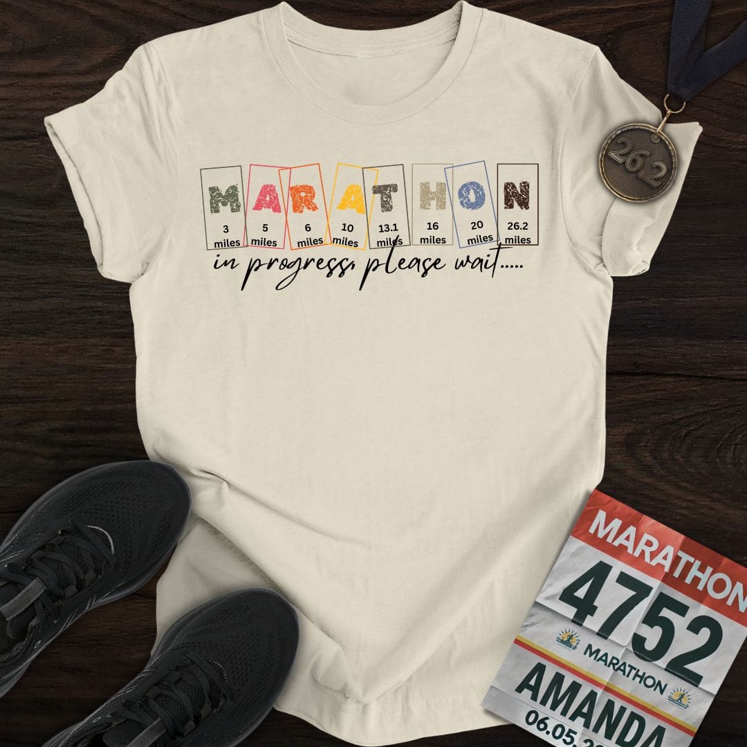 Printify T-Shirt Sand / S In progress, please wait...