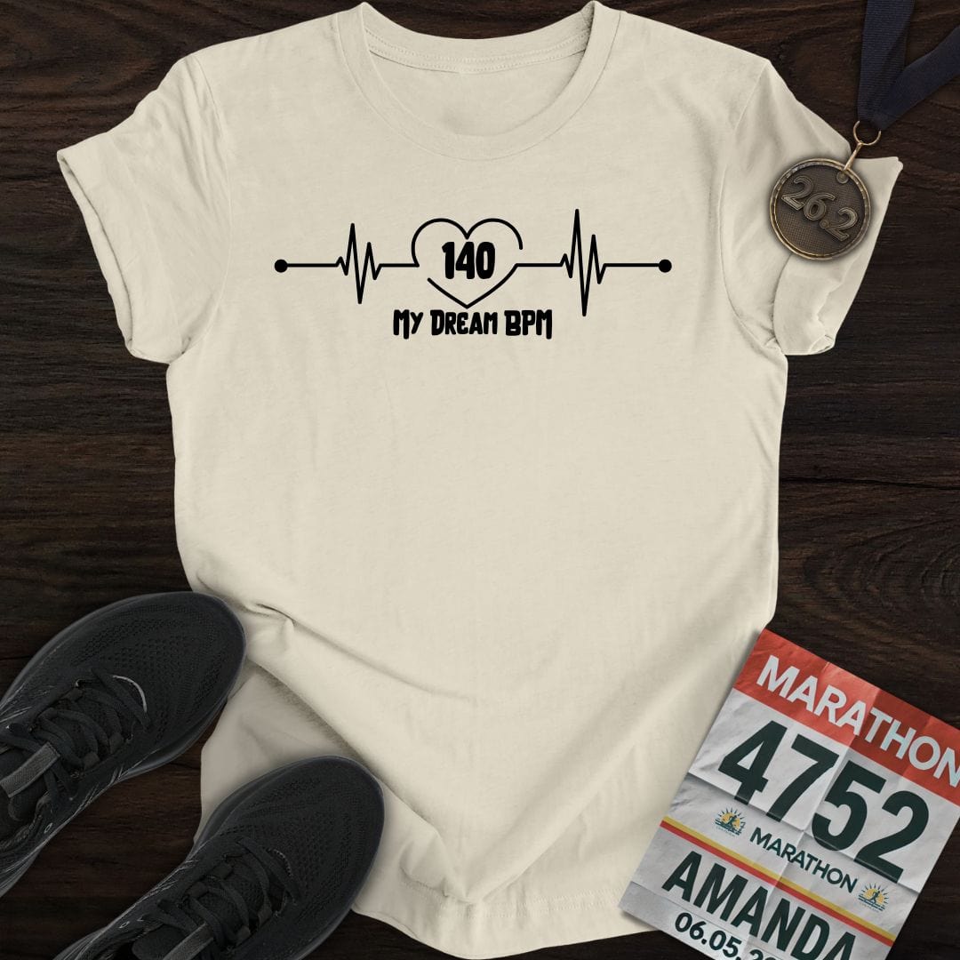 Printify T-Shirt Sand / S My Dream 140 BPM T-shirt