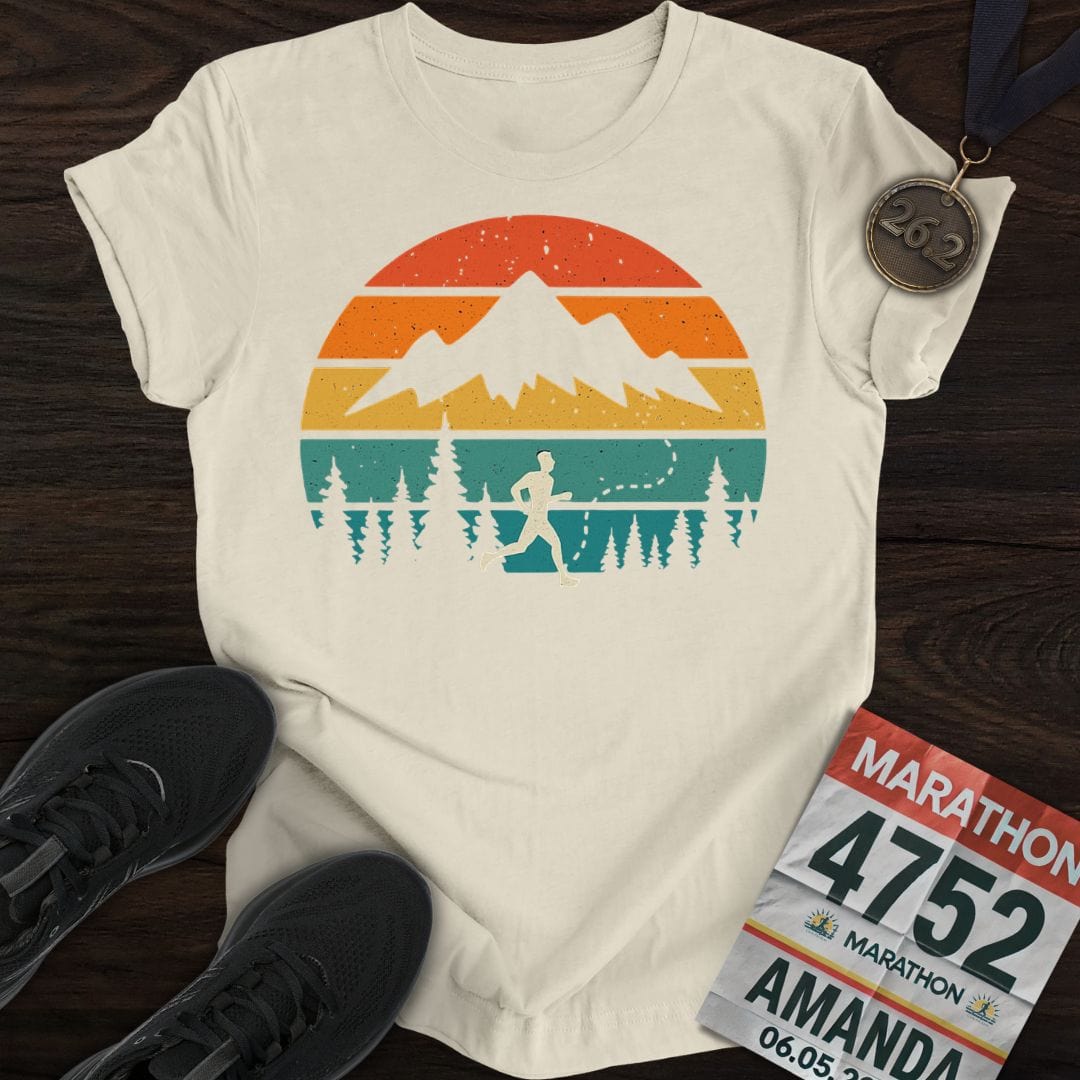 Printify T-Shirt Sand / S Run Wild -2- T-shirt