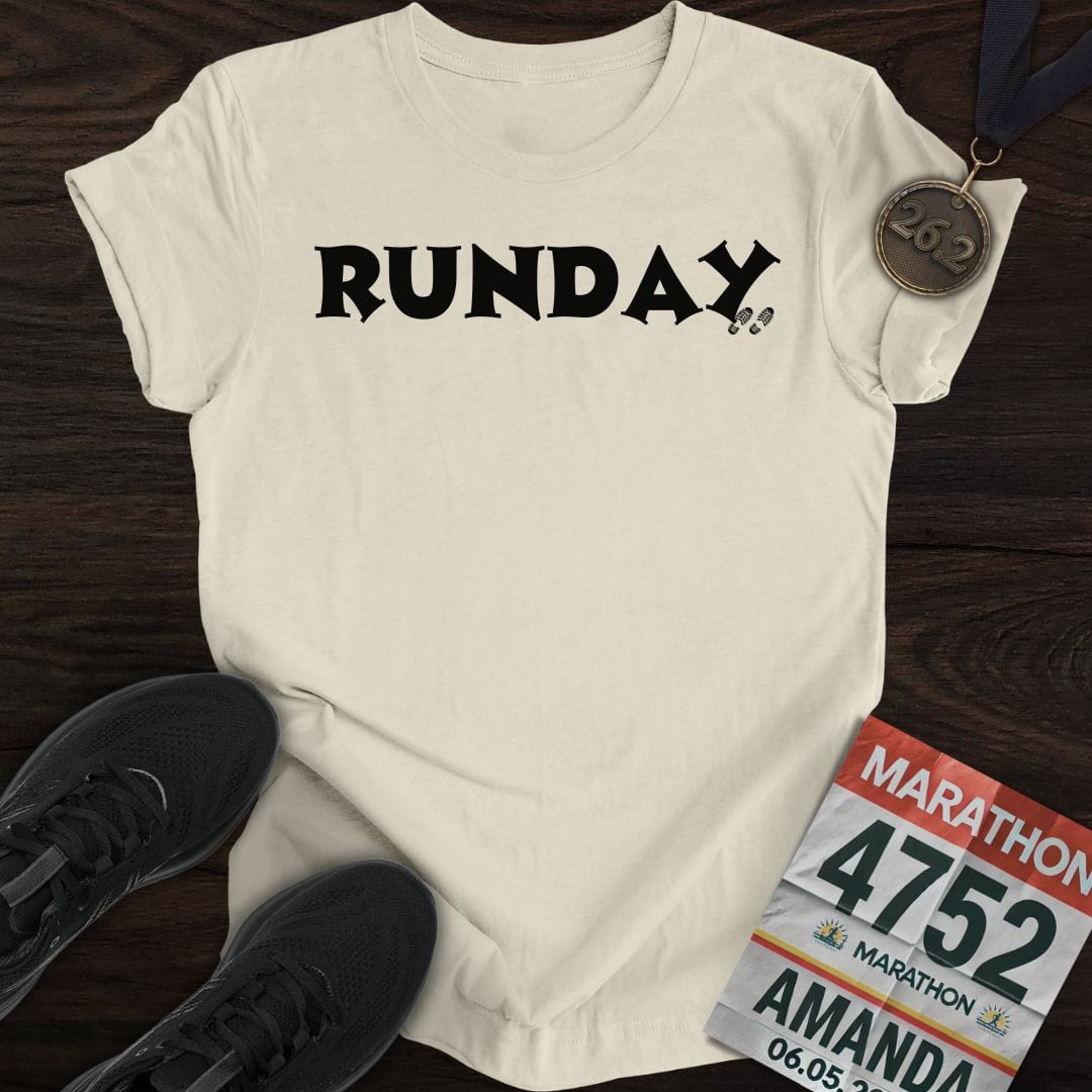 Printify T-Shirt Sand / S Runday