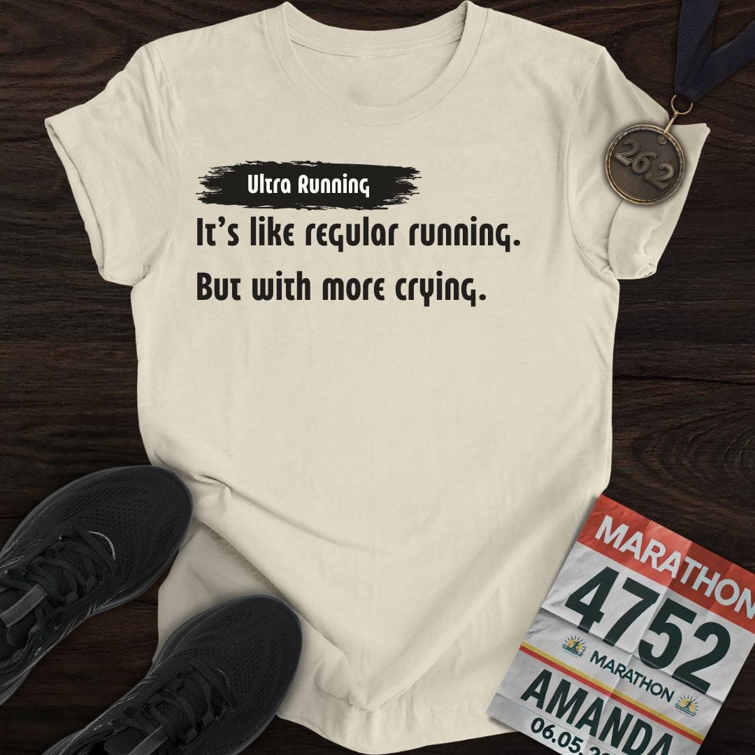Printify T-Shirt Sand / S Ultra Running T-Shirt