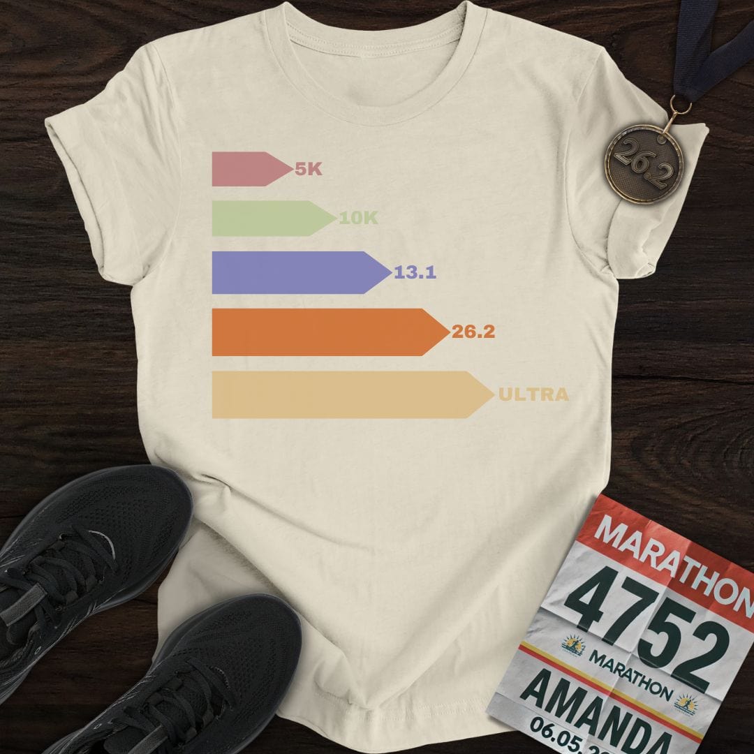 Printify T-Shirt Sand / S Ultra Target Runner T-Shirt