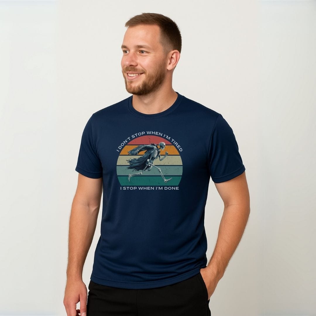 Printify T-Shirt Skeleton Runner T-Shirt / Pro