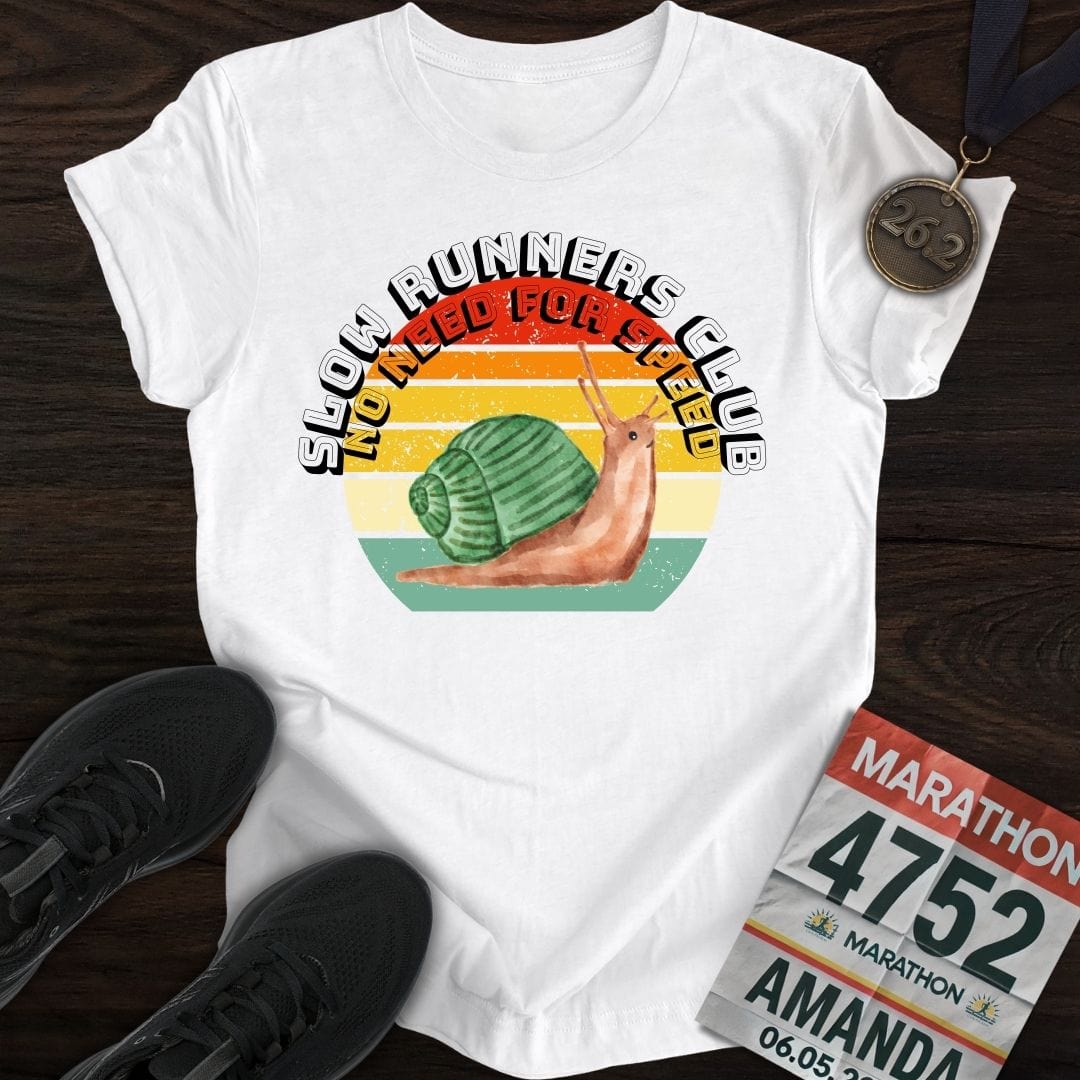 Printify T-Shirt Slow Runners Club T-Shirt