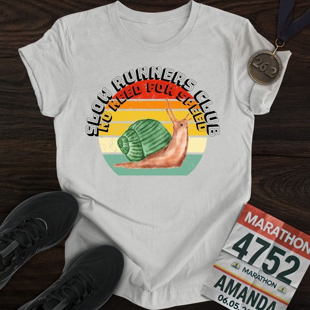 Printify T-Shirt Slow Runners Club T-Shirt