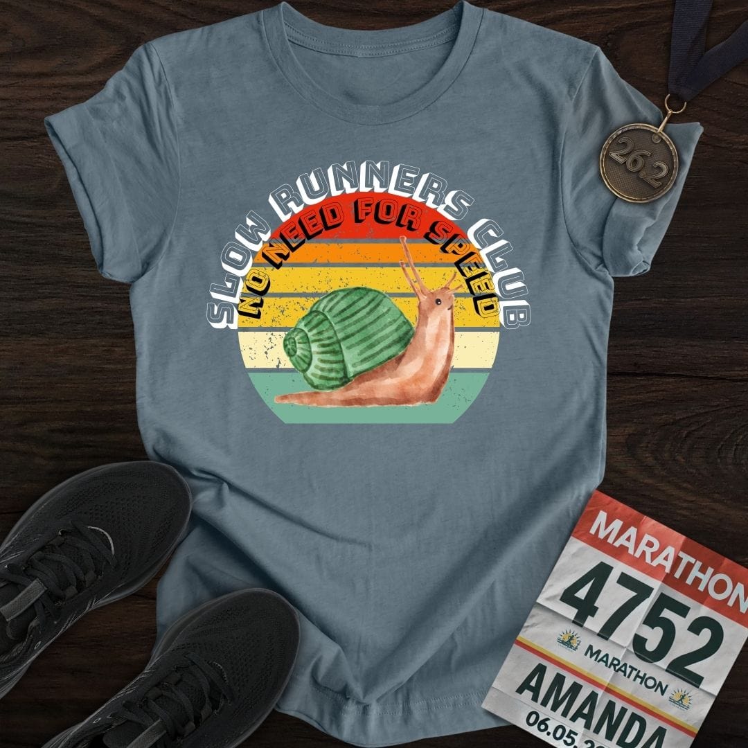Printify T-Shirt Slow Runners Club T-Shirt
