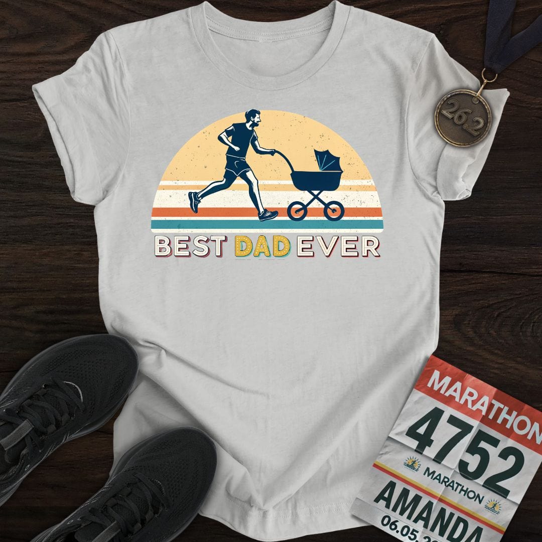 Printify T-Shirt Sport Grey / S Best Dad Ever -2- T-shirt
