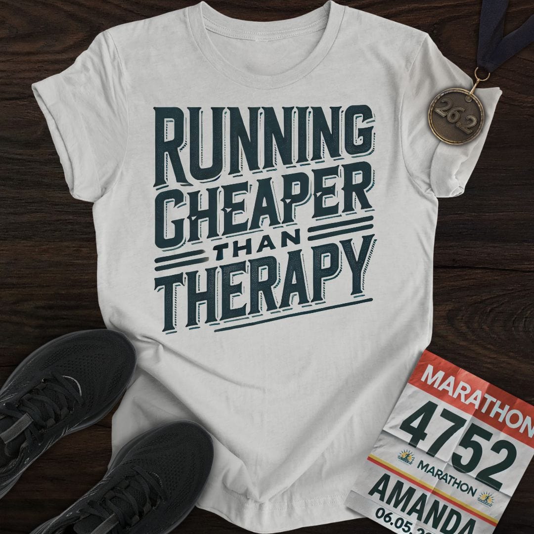 Printify T-Shirt Sport Grey / S Cheaper Therapy