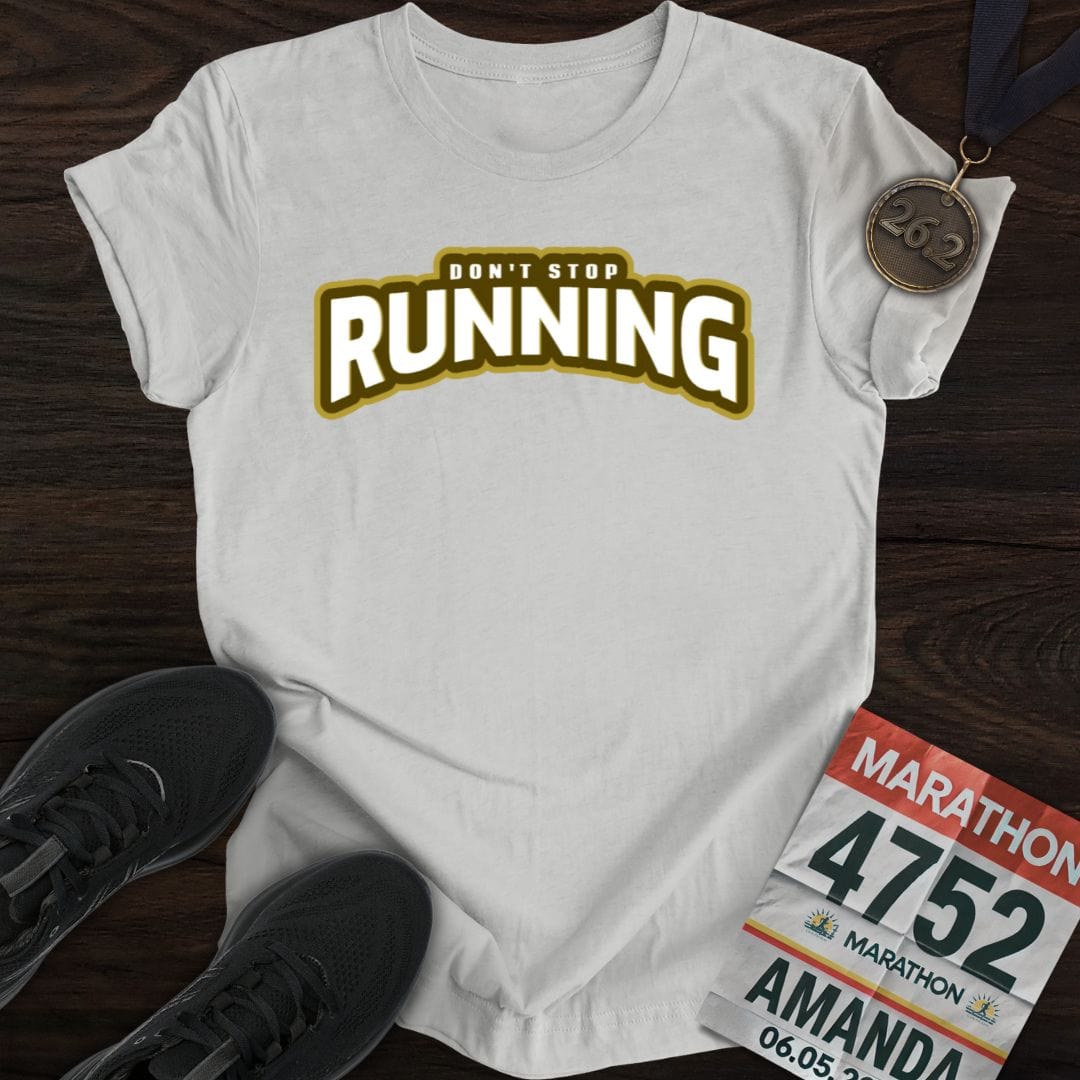 Printify T-Shirt Sport Grey / S Don't Stop Running -2- T-shirt