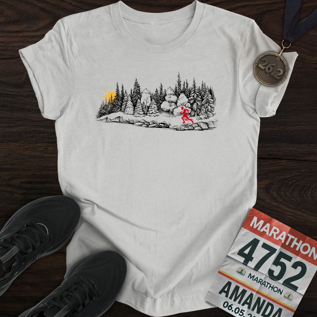 Printify T-Shirt Sport Grey / S Early Morning Run T-shirt