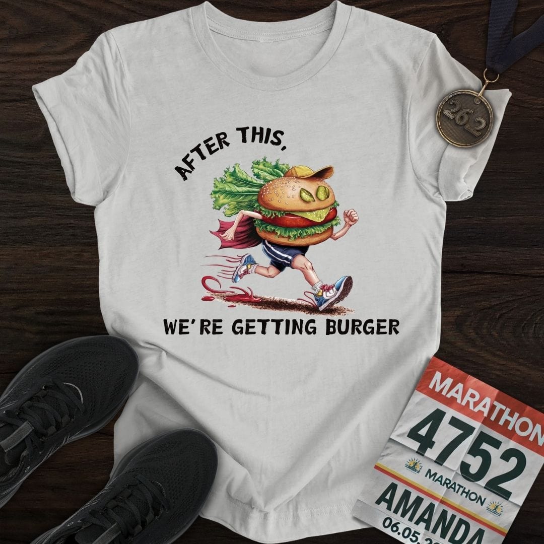 Printify T-Shirt Sport Grey / S Getting Burger T-Shirt