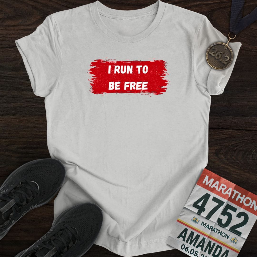 Printify T-Shirt Sport Grey / S I Run to Be Free T-shirt