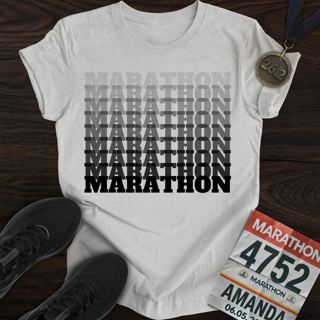 Printify T-Shirt Sport Grey / S Marathon T-Shirt