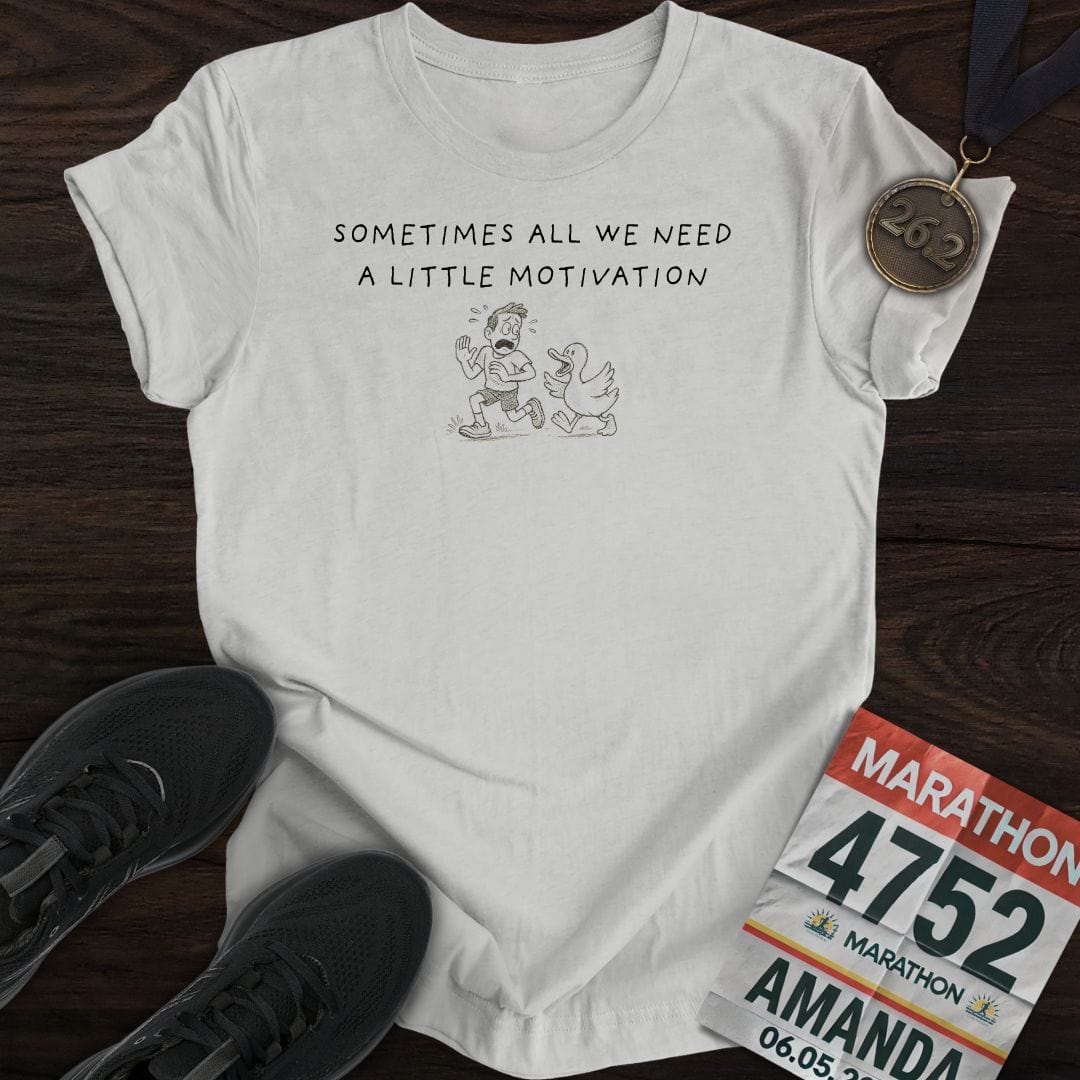 Printify T-Shirt Sport Grey / S Motivated Like a Duck T-Shirt