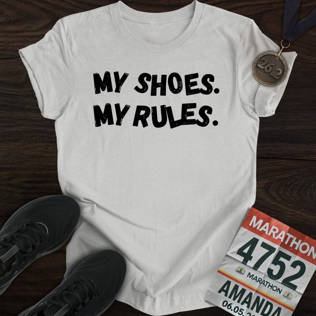 Printify T-Shirt Sport Grey / S My Shoes My Rules T-shirt