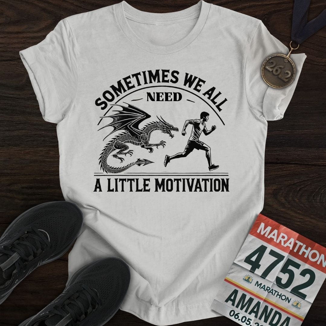 Printify T-Shirt Sport Grey / S Need a Little Motivation T-Shirt