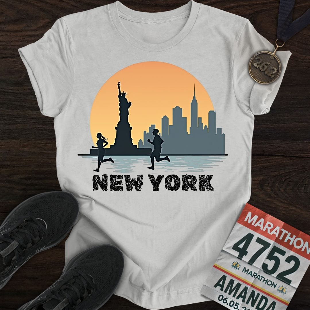 Printify T-Shirt Sport Grey / S New York Runner T-shirt