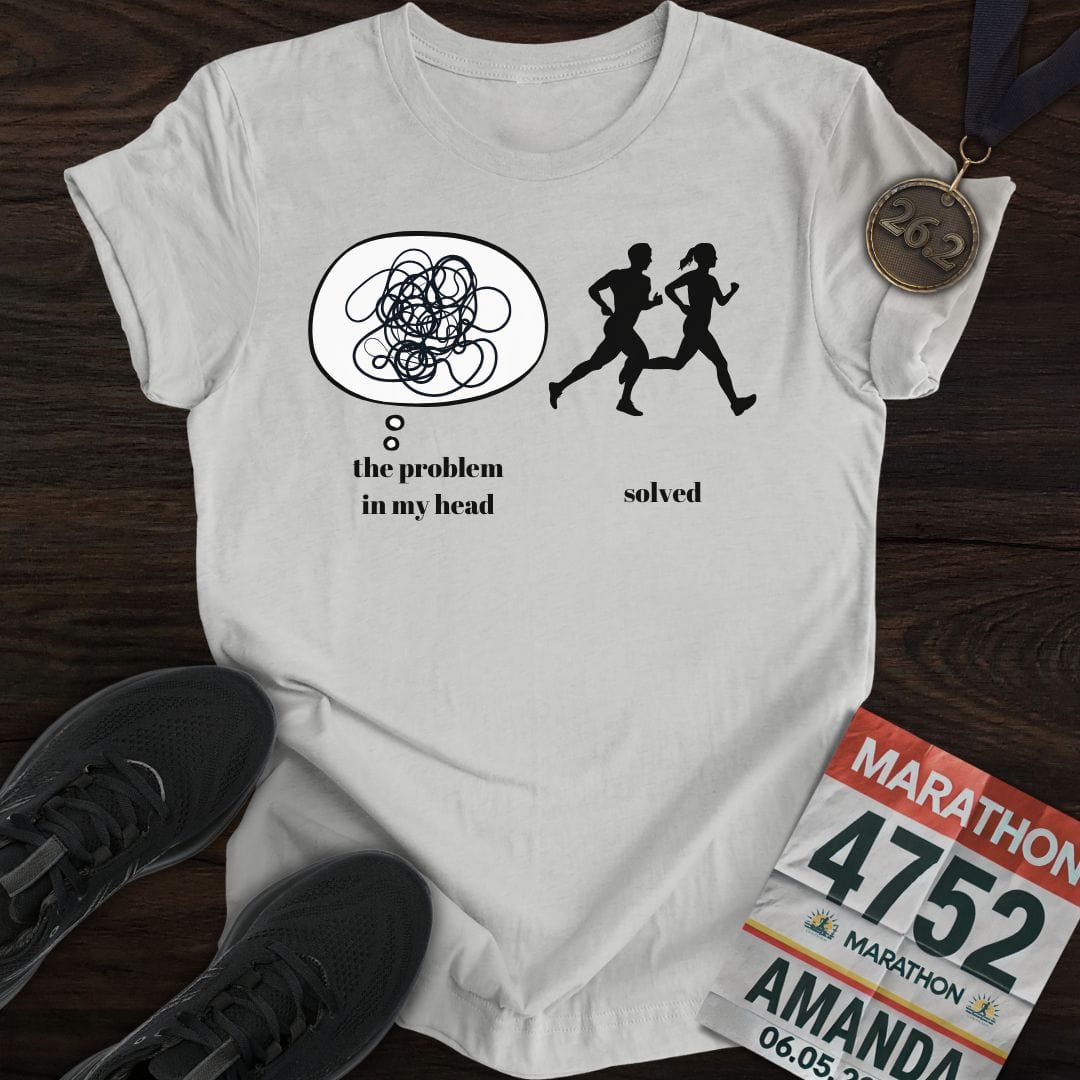 Printify T-Shirt Sport Grey / S Problem Solving Runner T-Shirt