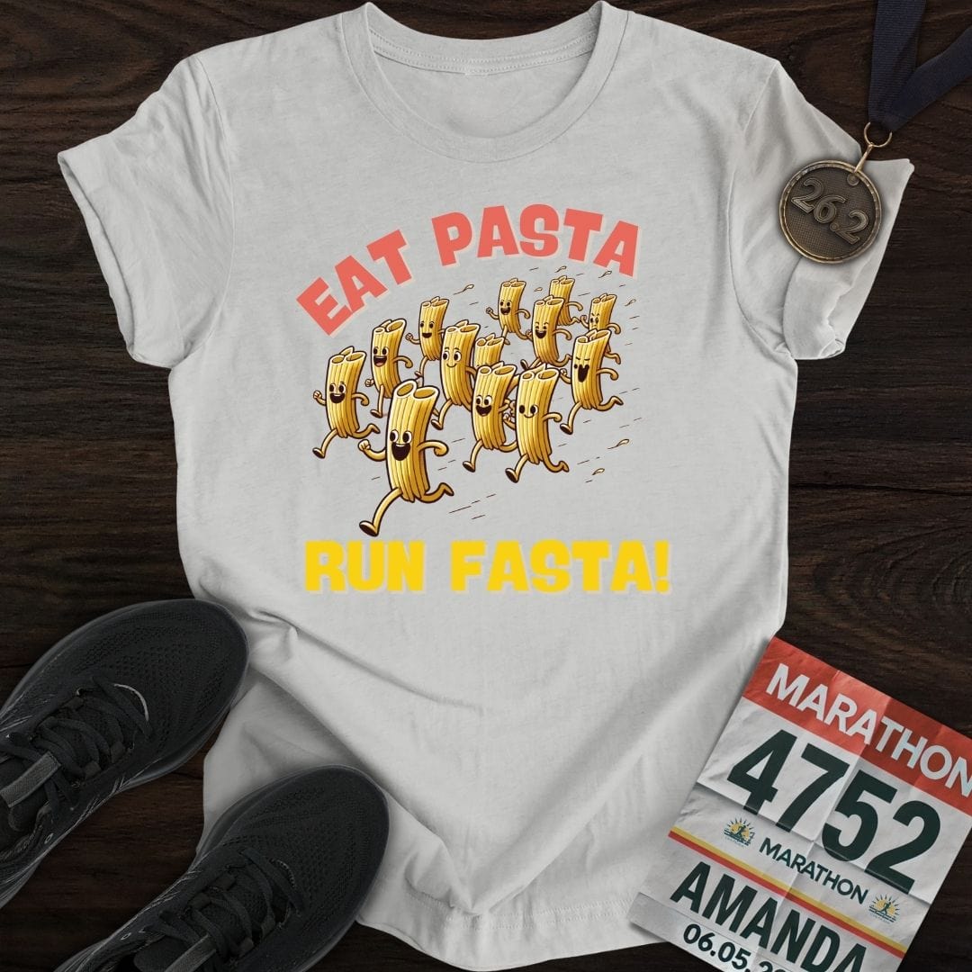 Printify T-Shirt Sport Grey / S Run Fasta T-Shirt