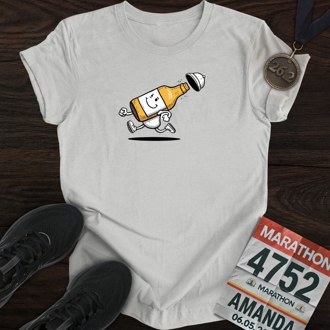 Printify T-Shirt Sport Grey / S Runner Beer T-Shirt