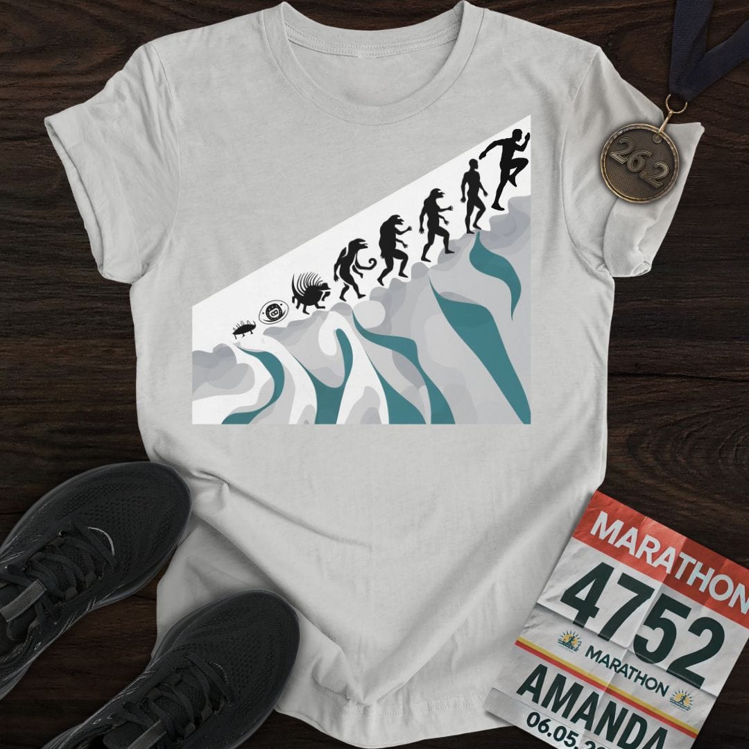 Printify T-Shirt Sport Grey / S Runner Evolution Two T-Shirt