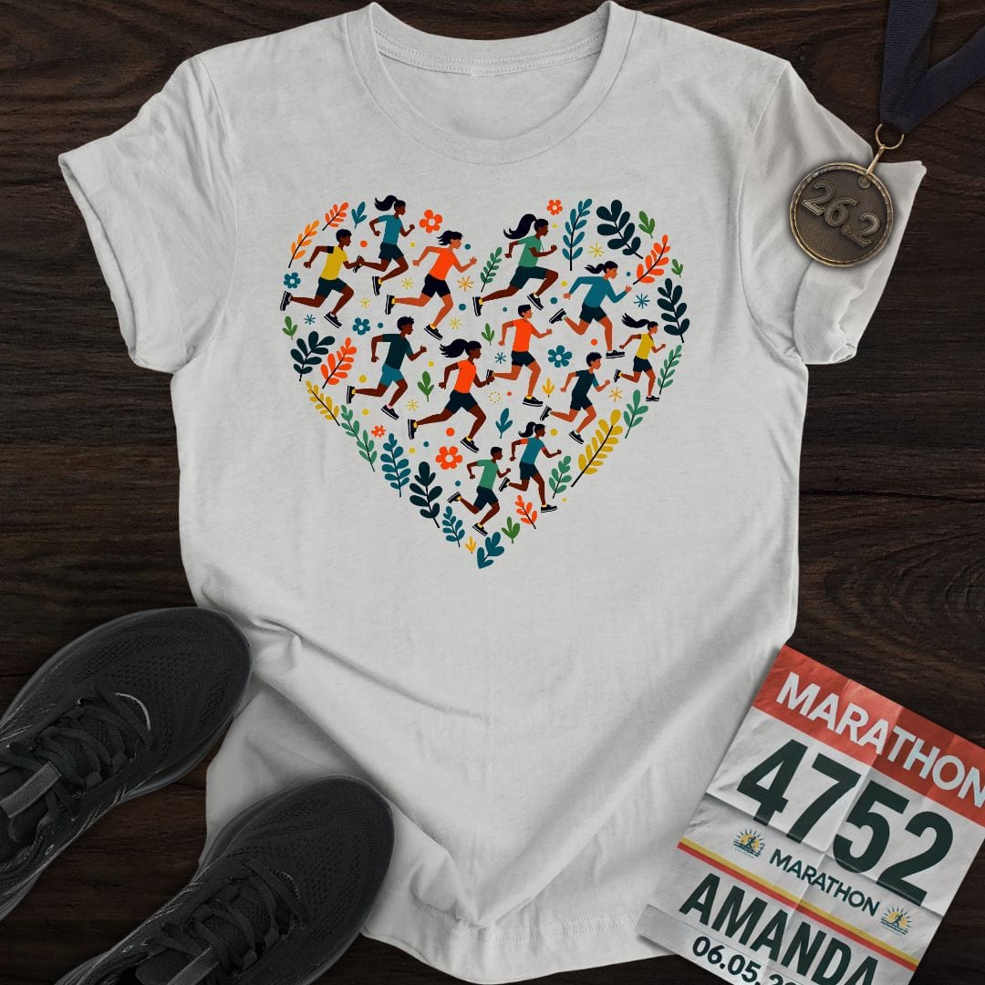 Printify T-Shirt Sport Grey / S Runner Love T-shirt