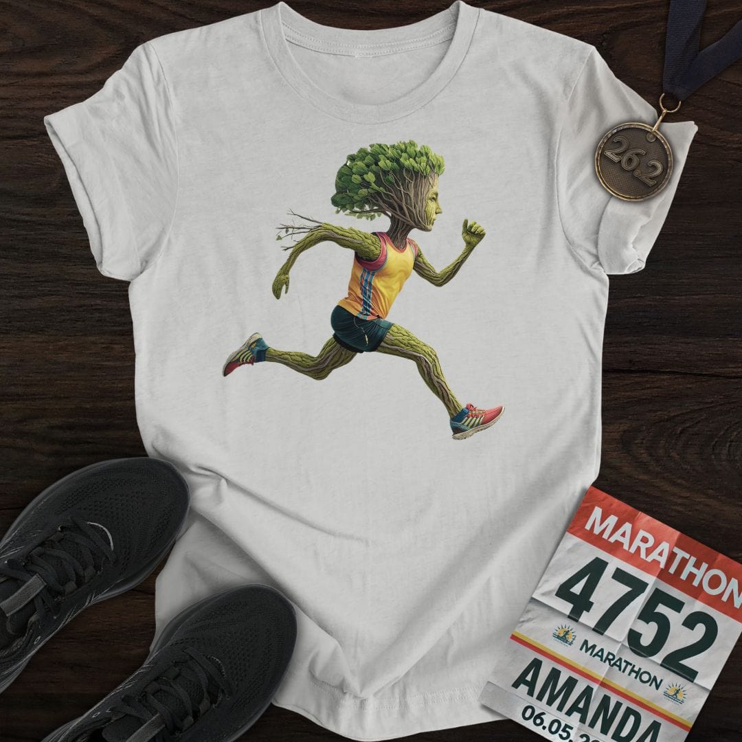 Printify T-Shirt Sport Grey / S Runner Tree T-Shirt