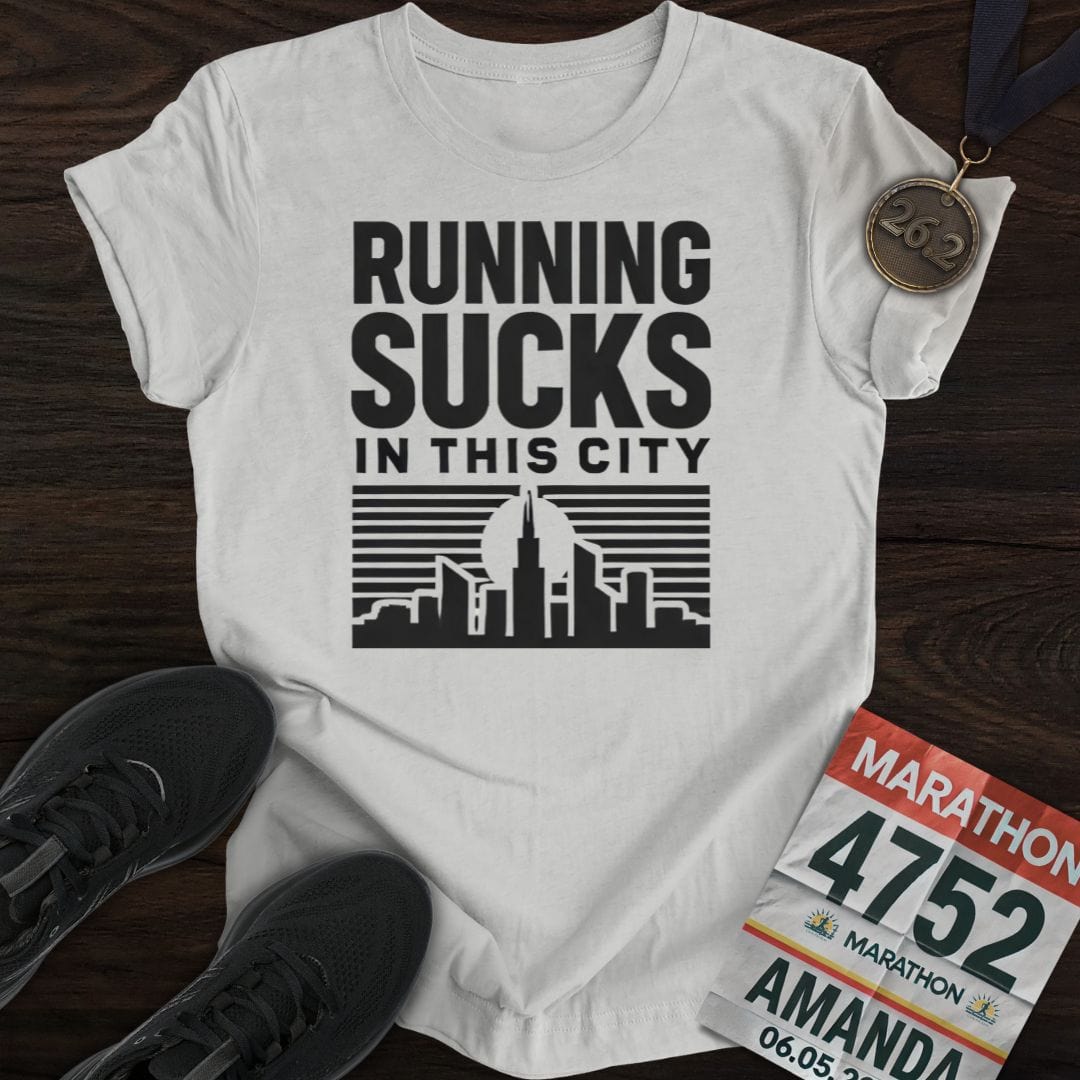 Printify T-Shirt Sport Grey / S Sucks In This City T-Shirt