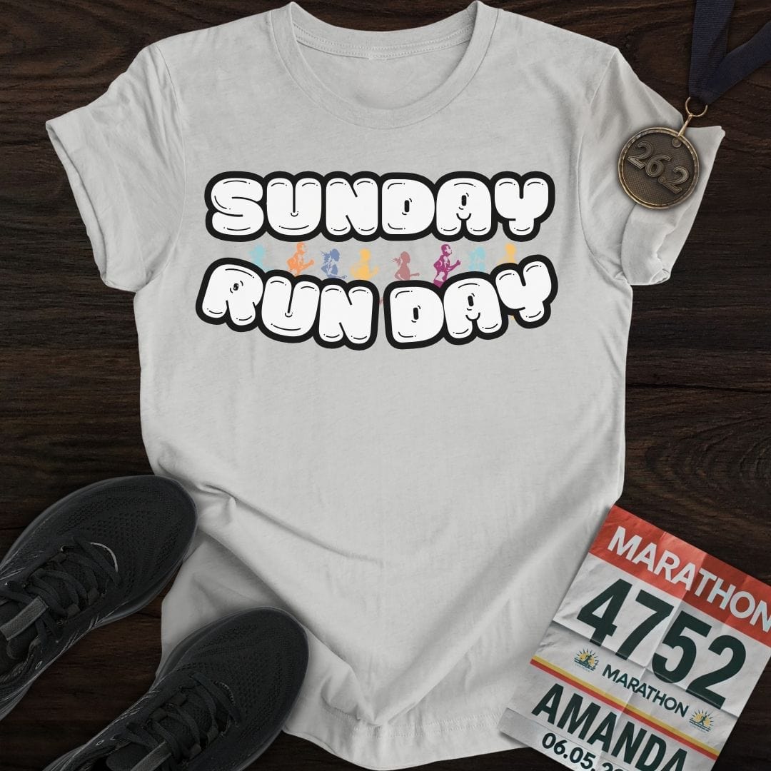 Printify T-Shirt Sport Grey / S Sunday Runday T-Shirt