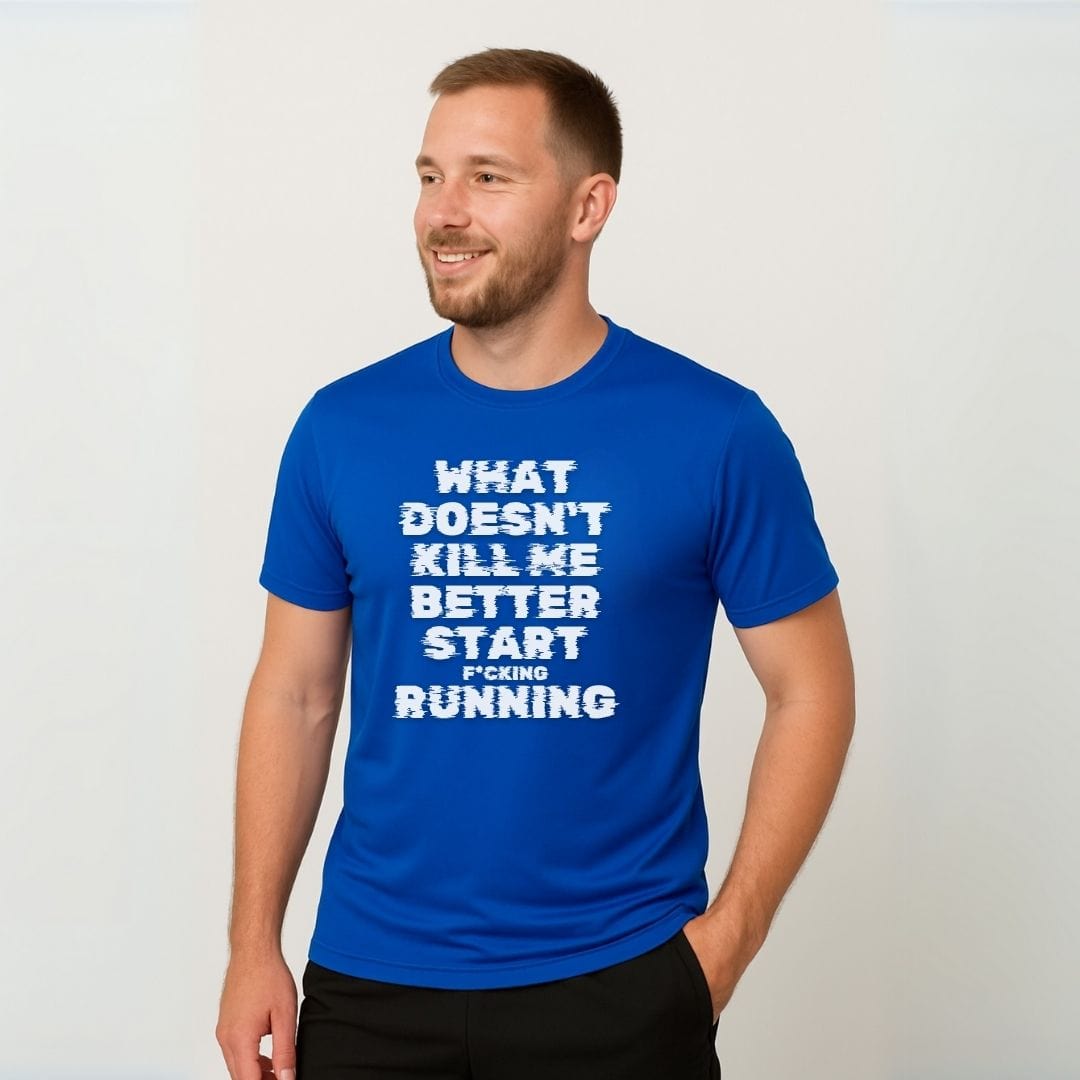 Printify T-Shirt Start F*cking Running T-Shirt / Pro