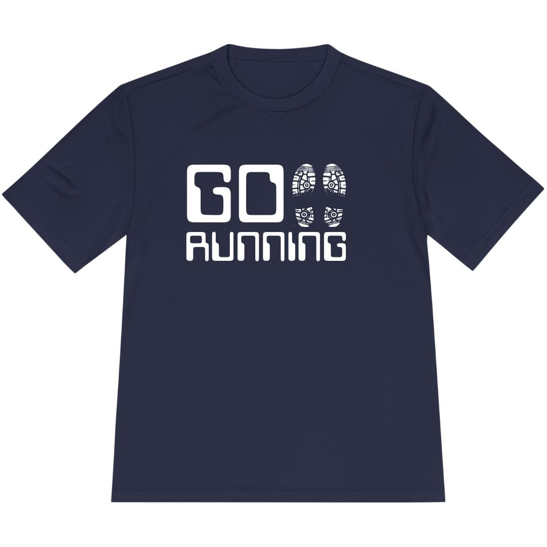 Printify T-Shirt True Navy / XS Go Running T-Shirt / Pro