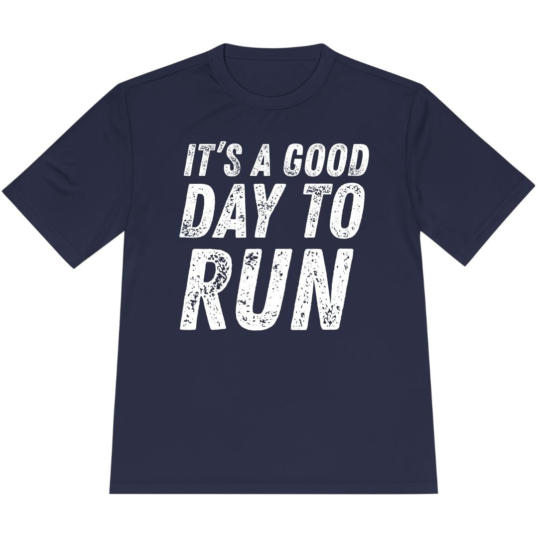 Printify T-Shirt True Navy / XS It's A Good Day To Run T-Shirt / Pro