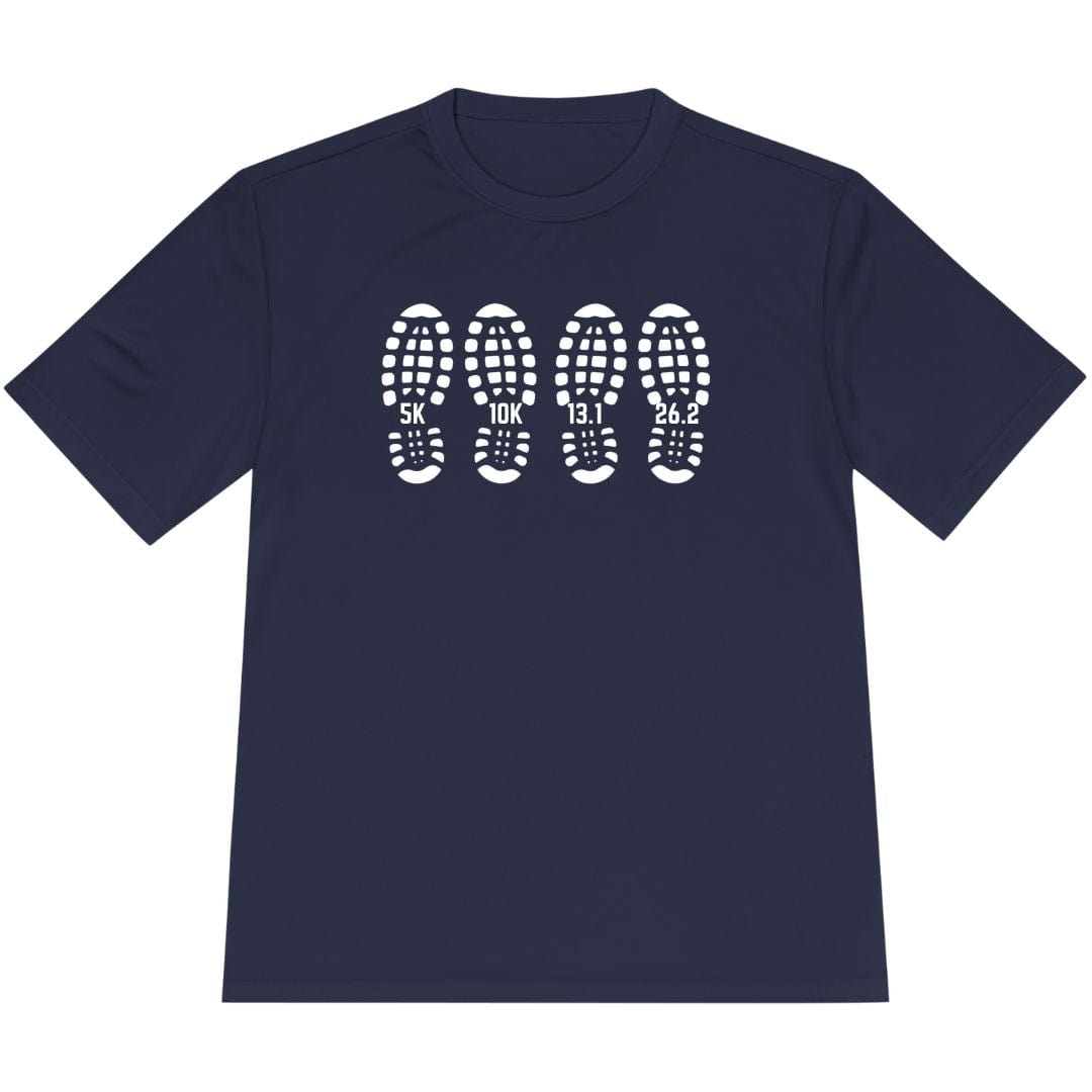 Printify T-Shirt True Navy / XS Marathon Shoes T-Shirt / Pro