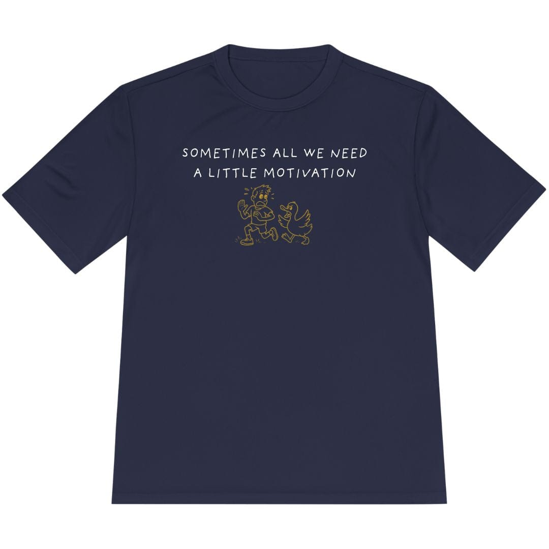 Printify T-Shirt True Navy / XS Motivated Like a Duck T-Shirt / Pro
