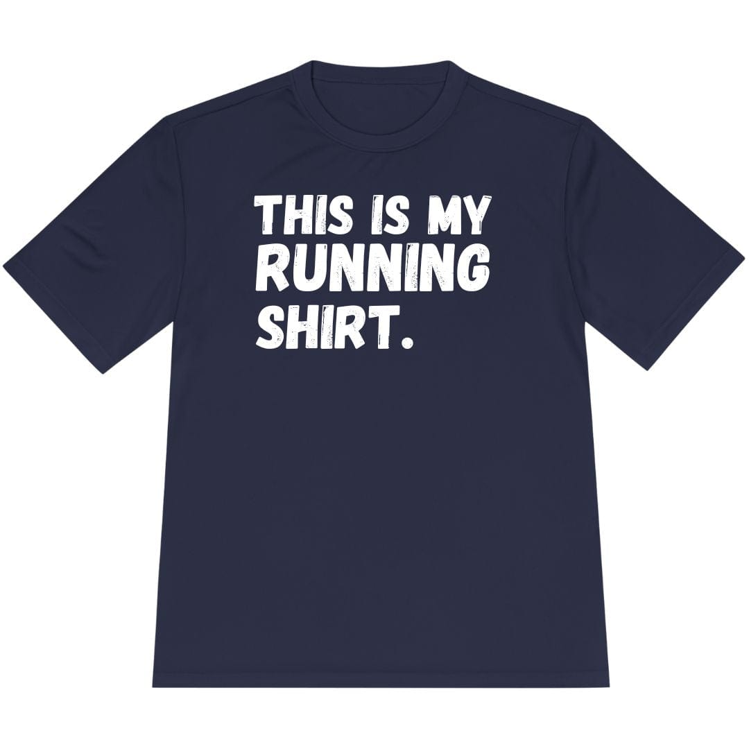 Printify T-Shirt True Navy / XS My Running Shirt T-Shirt / Pro