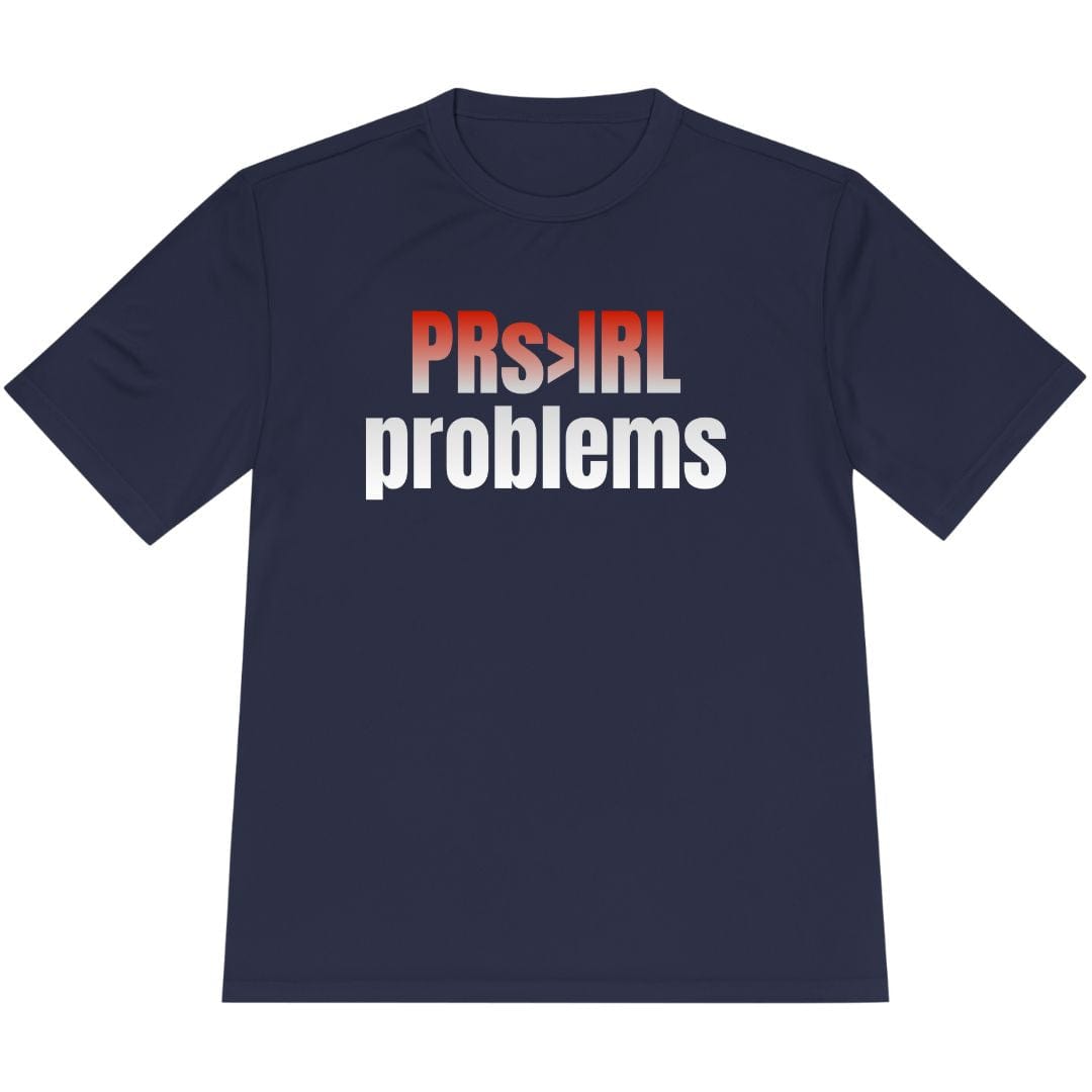 Printify T-Shirt True Navy / XS PRs > IRL problems T-Shirt / Pro