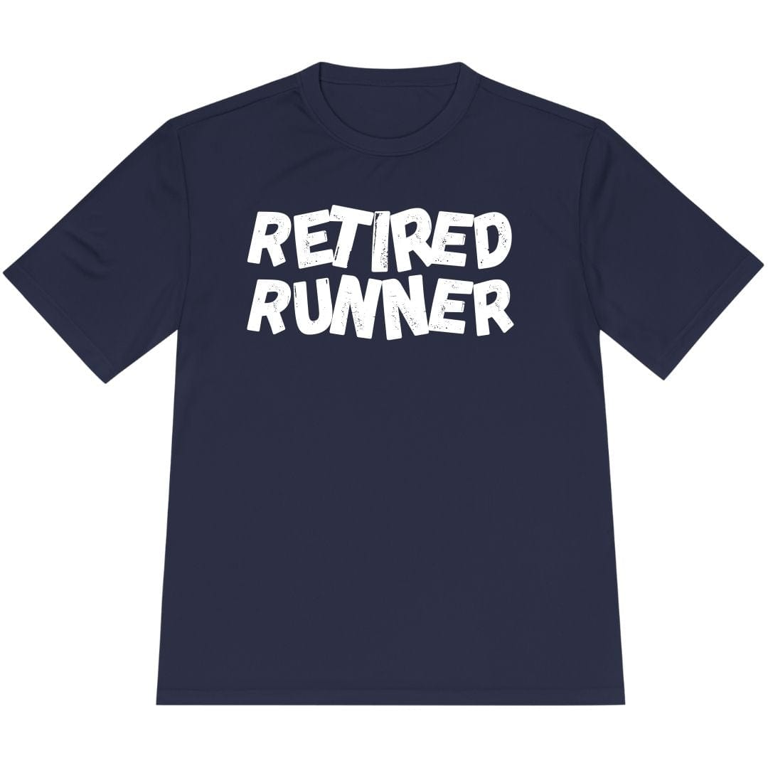 Printify T-Shirt True Navy / XS Retired Runner T-Shirt / Pro