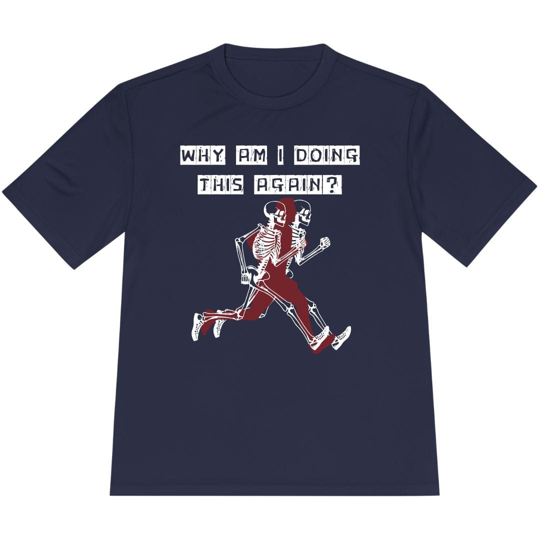 Printify T-Shirt True Navy / XS Run Again? T-Shirt / Pro