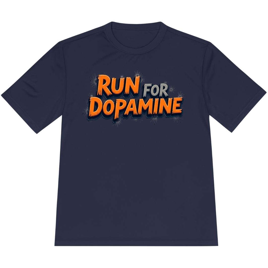 Printify T-Shirt True Navy / XS Run For Dopamine T-Shirt / Pro