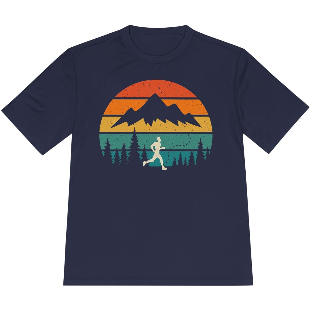 Printify T-Shirt True Navy / XS Run Wild -2- T-Shirt / Pro