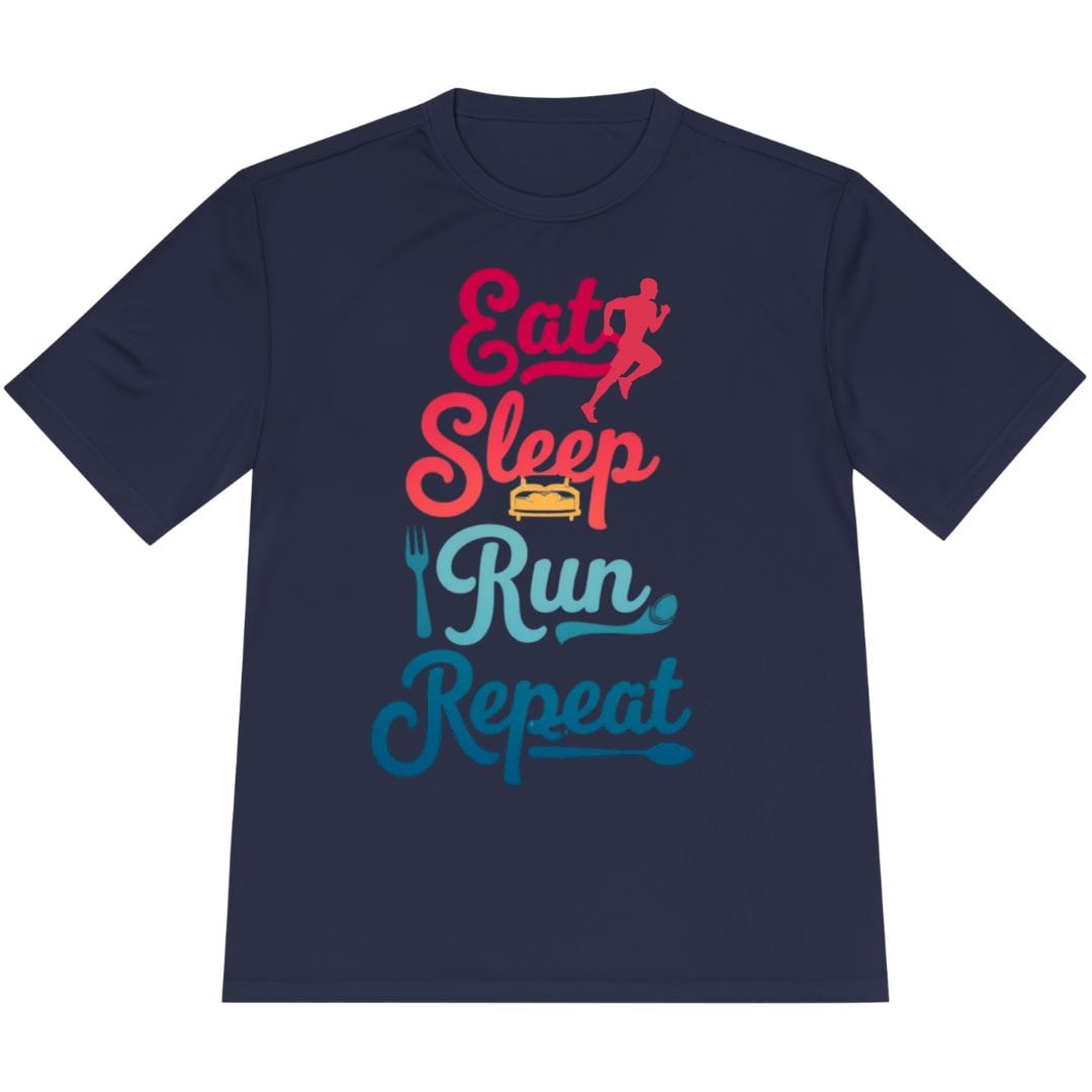 Printify T-Shirt True Navy / XS Runner's Loop T-Shirt / Pro